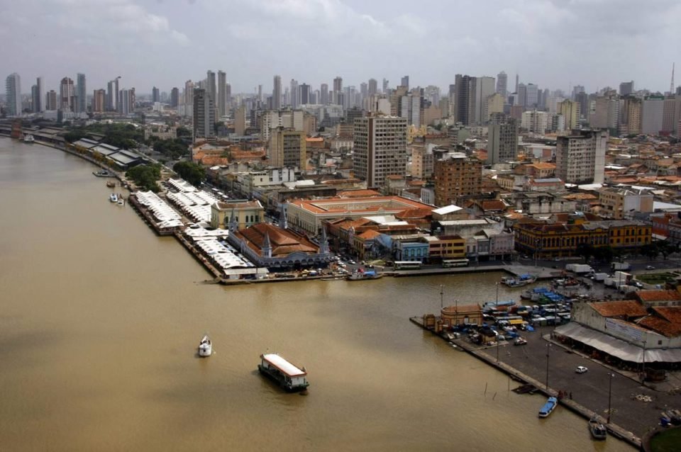 Vista aérea de Belém do Pará - Metrópoles