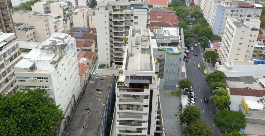 Cobertura em Botafogo usada pelo presidente da Alerj, Rodrigo Bacellar