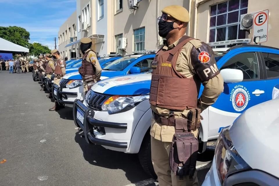 Foto colorida da polícia da Bahia - Metrópoles
