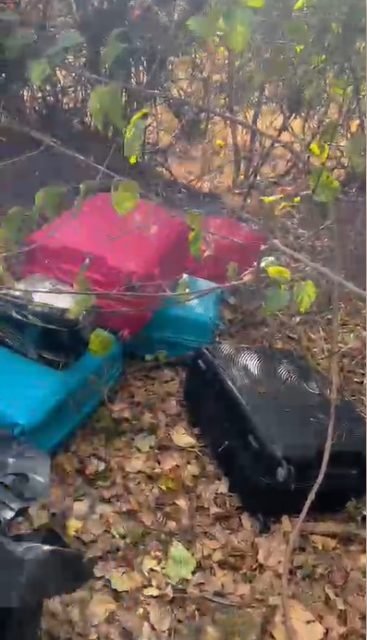 Imagem colorida de malas carregadas de cocaína apreendidas pela PF - Metrópoles