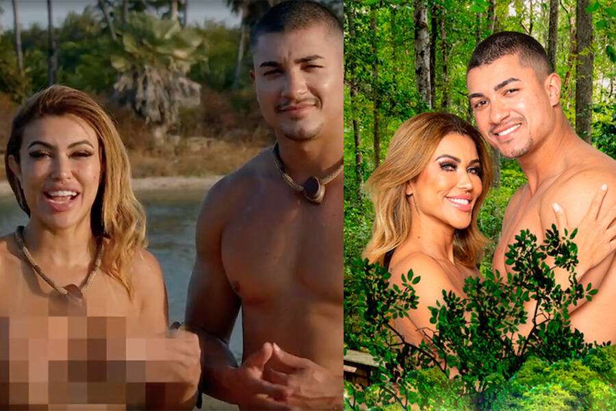 Cris Galera e Miqueias Rocha no reality Se Sobreviver, Case! - Metrópoles