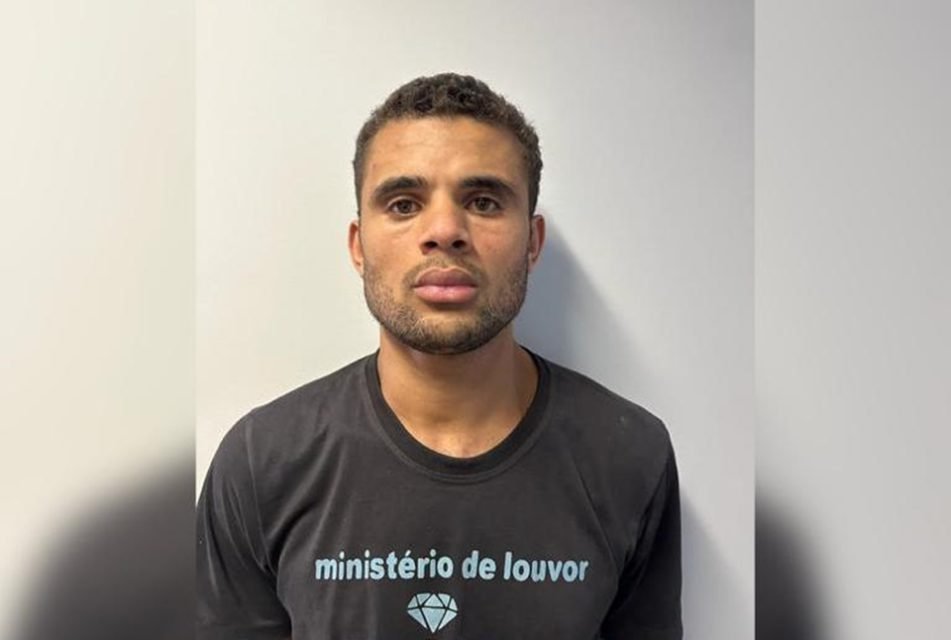 Imagem colorida de suspeito de estuprar crianças em igreja do DF