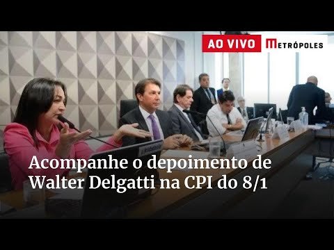 Ao vivo: CPMI do 8 de Janeiro ouve hacker Walter Delgatti – 17/8