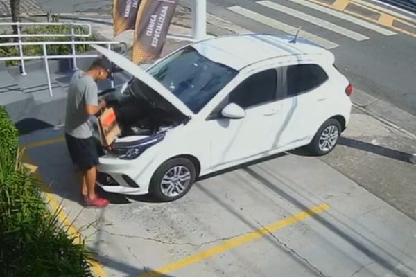 Homem que furtou rodas de carro da Polícia Civil é preso