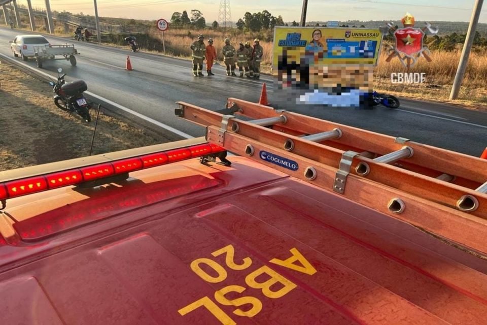 Mulher morre após ser atropelada por carro na EPTG, no DF, Distrito  Federal