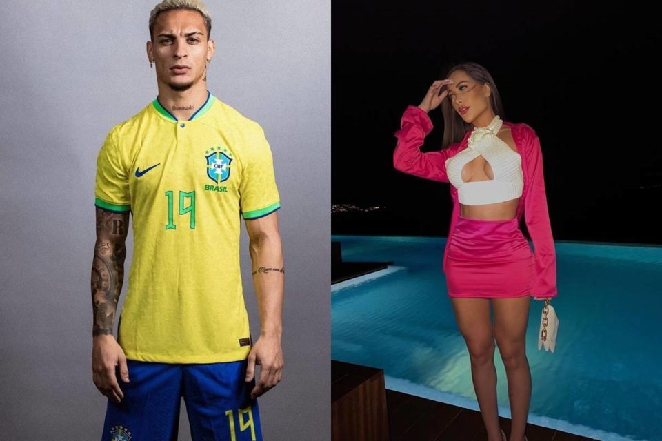 Foto: Jogador da Seleção, Antony foi acusado pela ex-namorada Gabi Cavallin  de tê-la trancado em uma quadra de futebol de salão localizada na sala de  sua mansão - Purepeople