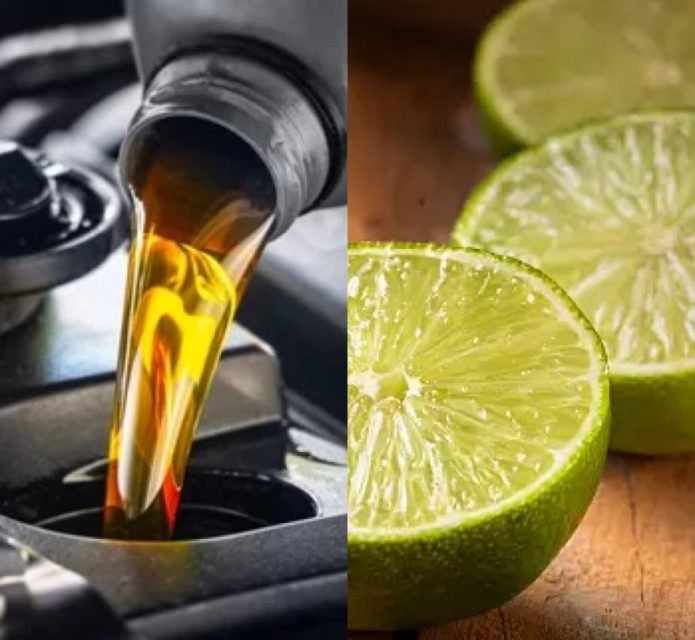 Imagem colorida de gasolina e limão - Metrópoles