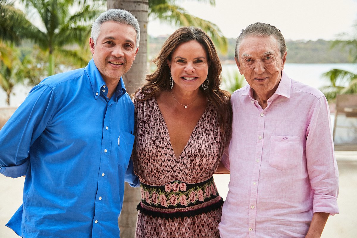 Paulo Galego, Claudia Salomão e Edson Lobão