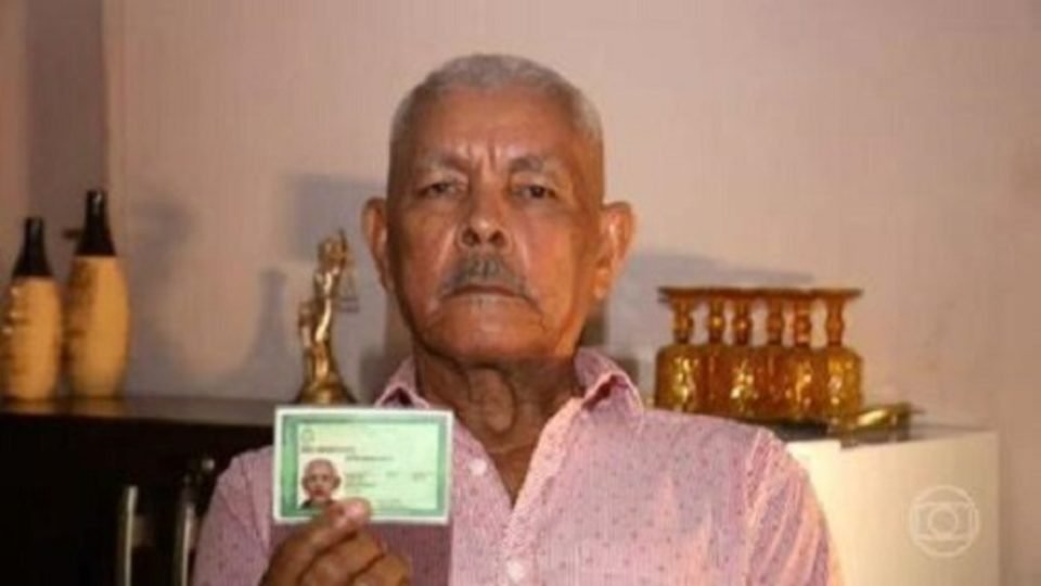 Imagem do aposentado Manoel Marciano da Silva - Metrópoles