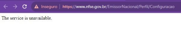 fran on X: Alguma alma bondosa sabe o porquê não aparece o município no  portal do NFS-e? Quando tento fazer uma emissão simplificada também aparece  uma mensagem que diz essa possibilidade não