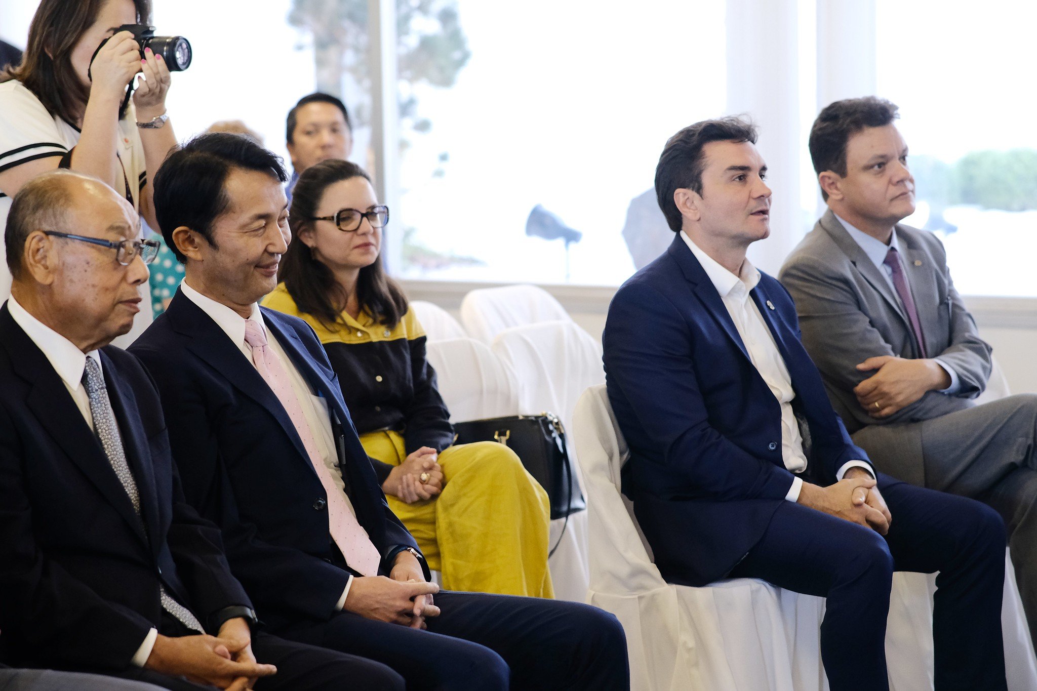 Toyoda Toshiro, Hayashi Teiji, Celso Sabino e Odair José da Cunha