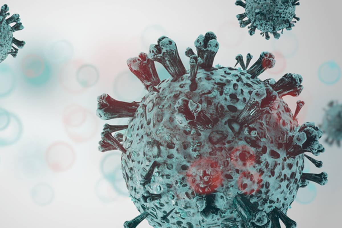 Foto ilustrativa de variante do coronavírus - Metrópoles