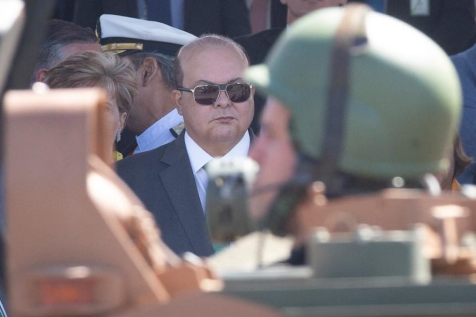 Governador do Distrito Federal, Ibaneis Rocha no Desfile militar - 7 de setembro 20231