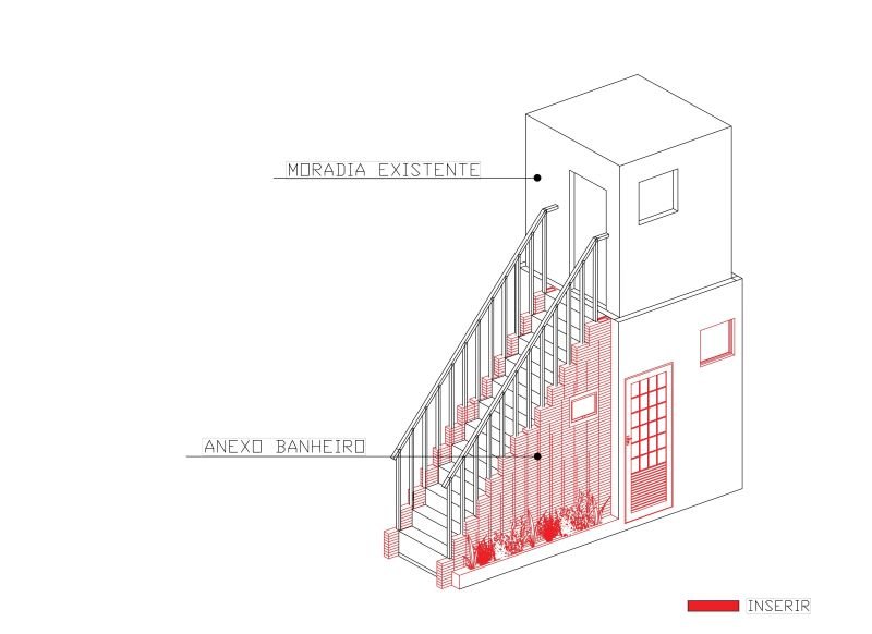 imagem colorida mostra desenho de projeto arquitetônico - metrópoles