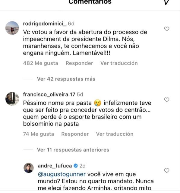 Instagram André Fufuca