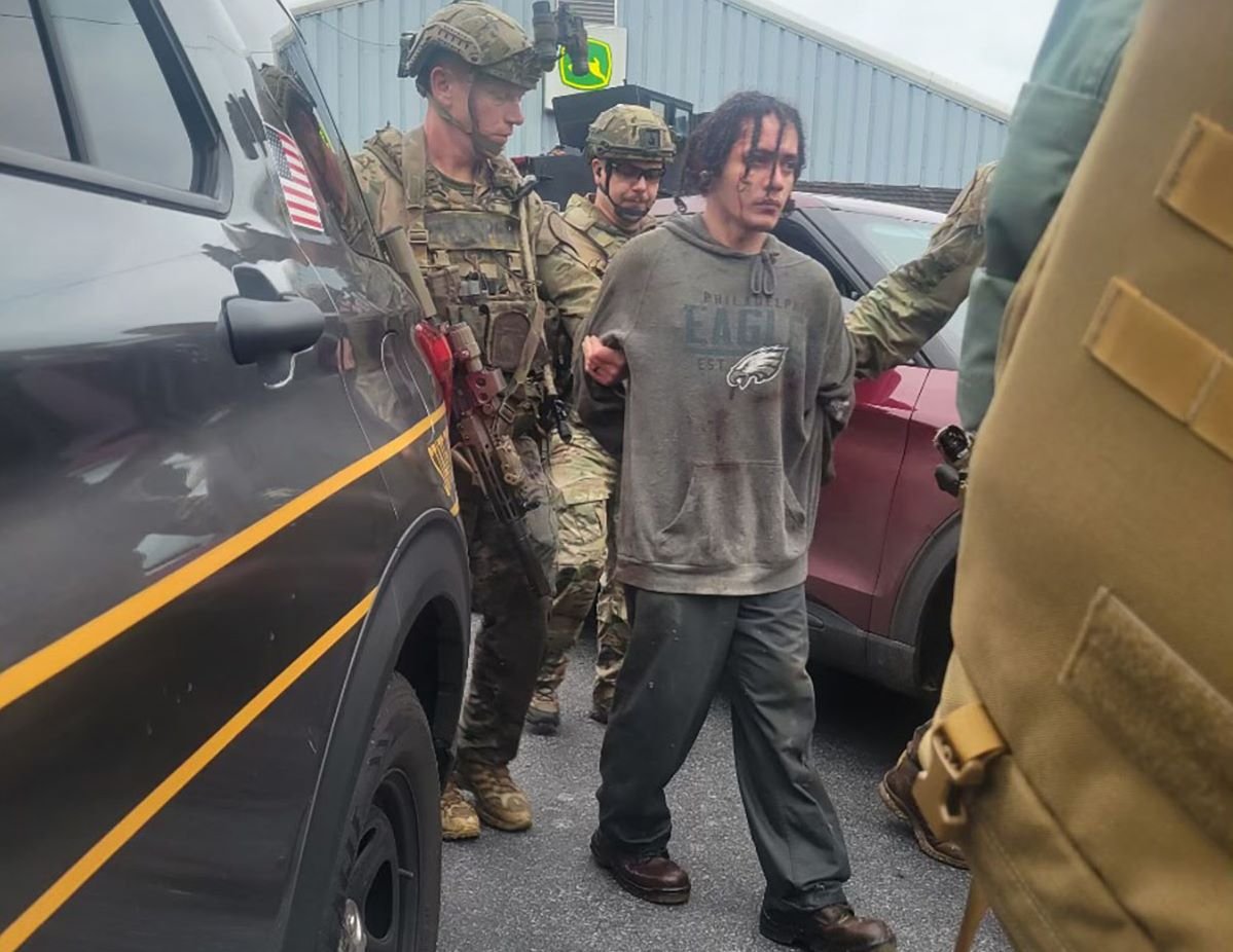 Imagem colorida de Danilo Cavalcante, brasileiro preso nos EUA e capturado pela polícia após 14 dias de fuga - Metrópoles