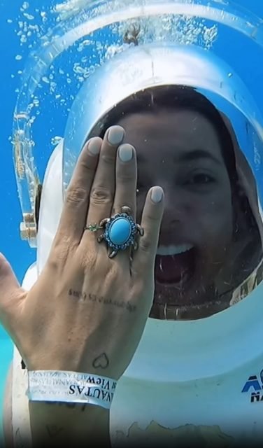 Foto colorida de Gabi Prado e seu noivo, Thiago Campos - Metrópoles