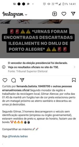 Imagem encontrada no celular de Anderson Torres
