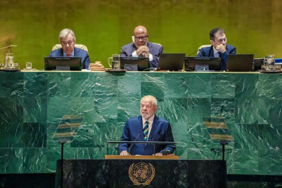 imagem colorida presidente Lula discursa na ONU - metrópoles