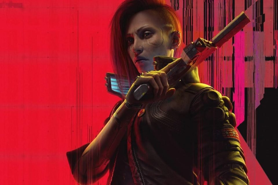 imagem colorida de jogo com mulher armada - metrópoles