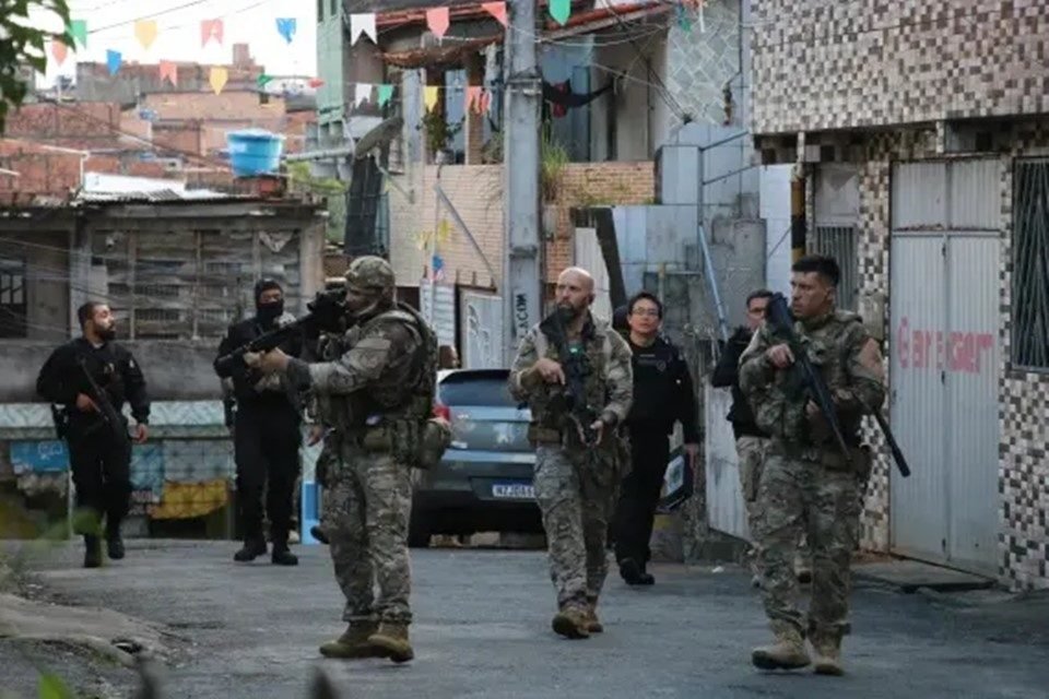 Operação policial em Salvador