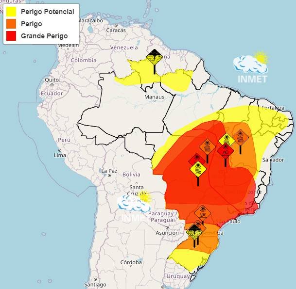 Foto colorida de Onda de calor em 22 de setembro - Metrópoles