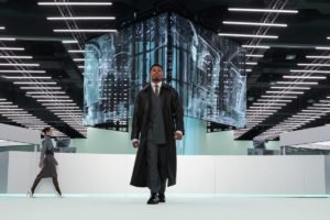 Paulo André, PA, na passarela da Boss, no Milão Fashion Week - Metrópoles