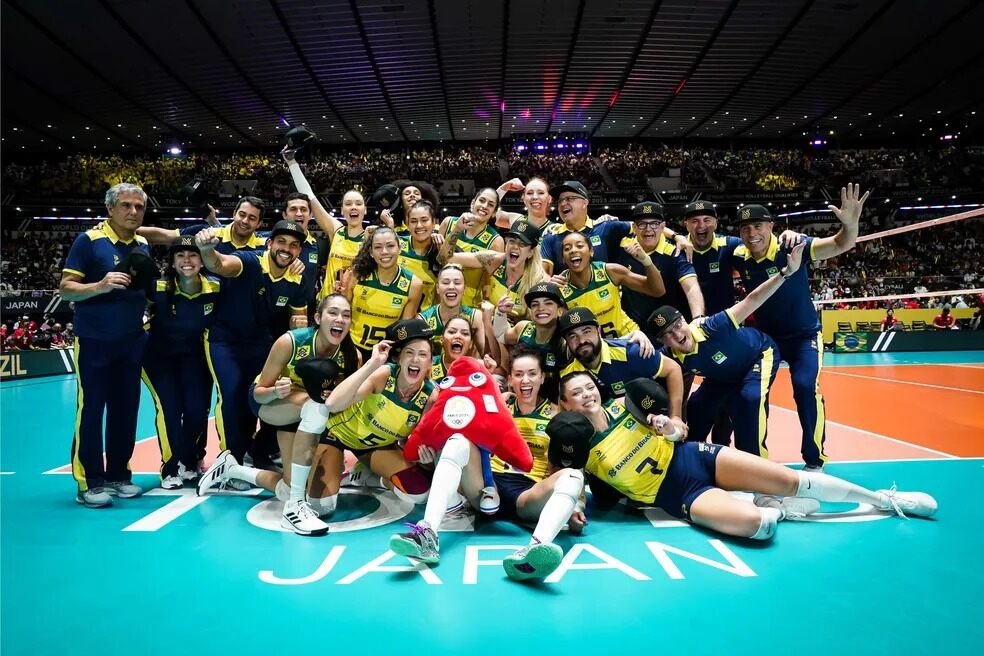 Tabela do Pré-Olímpico de vôlei feminino - Paris-2024