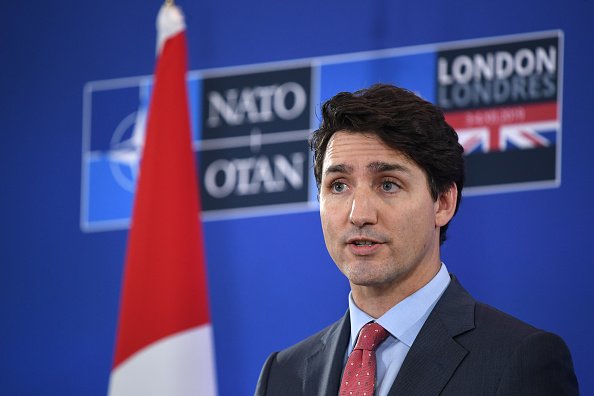 Fotografia colorida do primeir-ministro canadense Justin Trudeau