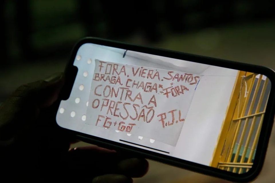 imagem colorida rebelião presidio grande fortaleza ceará