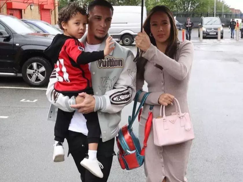 Antony com sua ex-esposa Rosilenny Batista