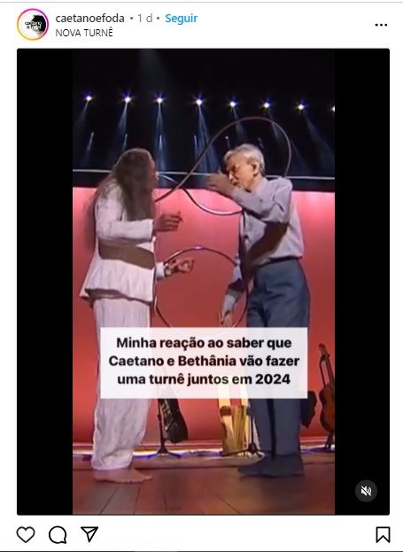 Caetano Veloso e Maria Bethania