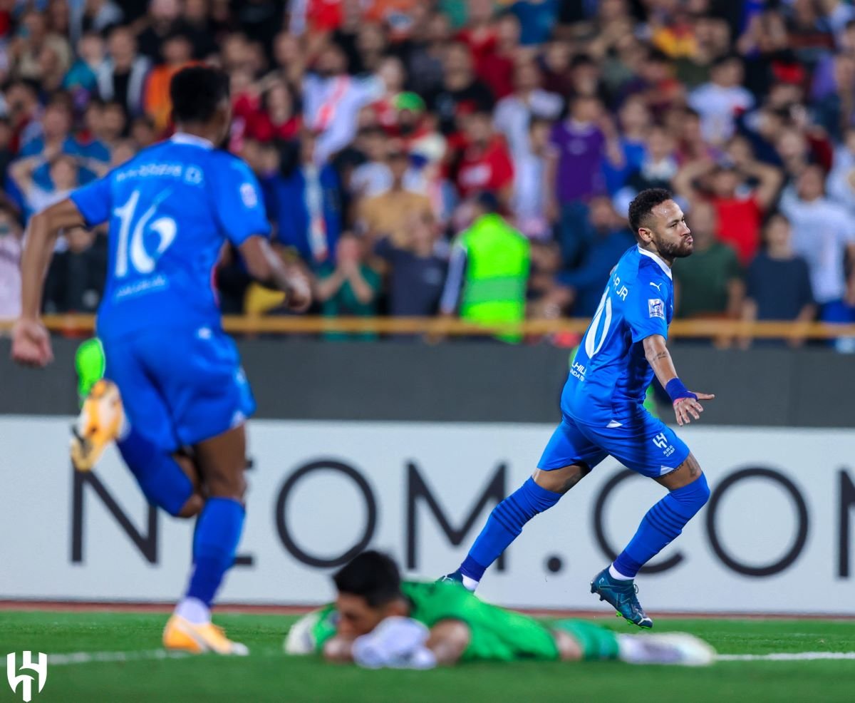 Vídeo: Neymar marca pela primeira vez com a camisa do Al Hilal | Metrópoles