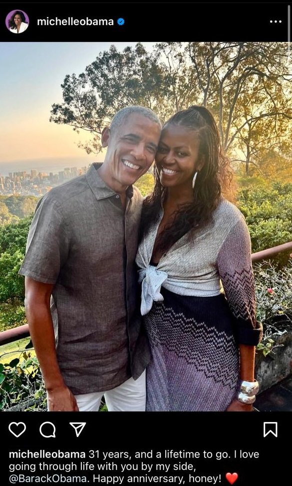 Barack e Michelle Obama - Metrópoles