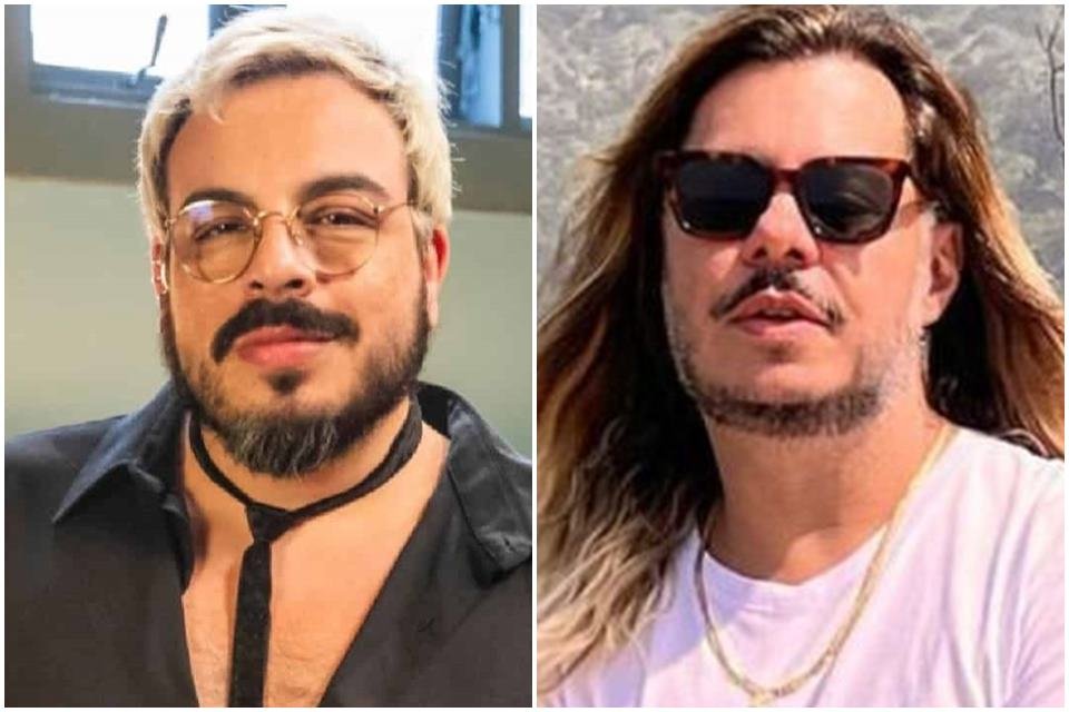 Montagem com fotos coloridas de Luis Lobianco e Marcus Majella - Metrópoles