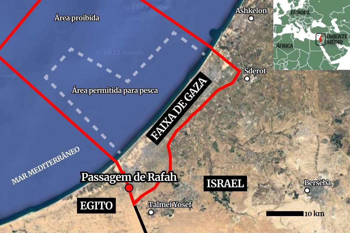 Israel não dá sinal verde para brasileiros saírem de Gaza, e