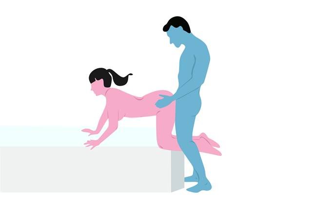 Ilustração de posição sexual - Metrópoles