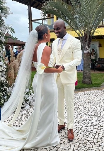 Foto colorida casamento Rafael Zulu e Aline Becker - Metrópoles
