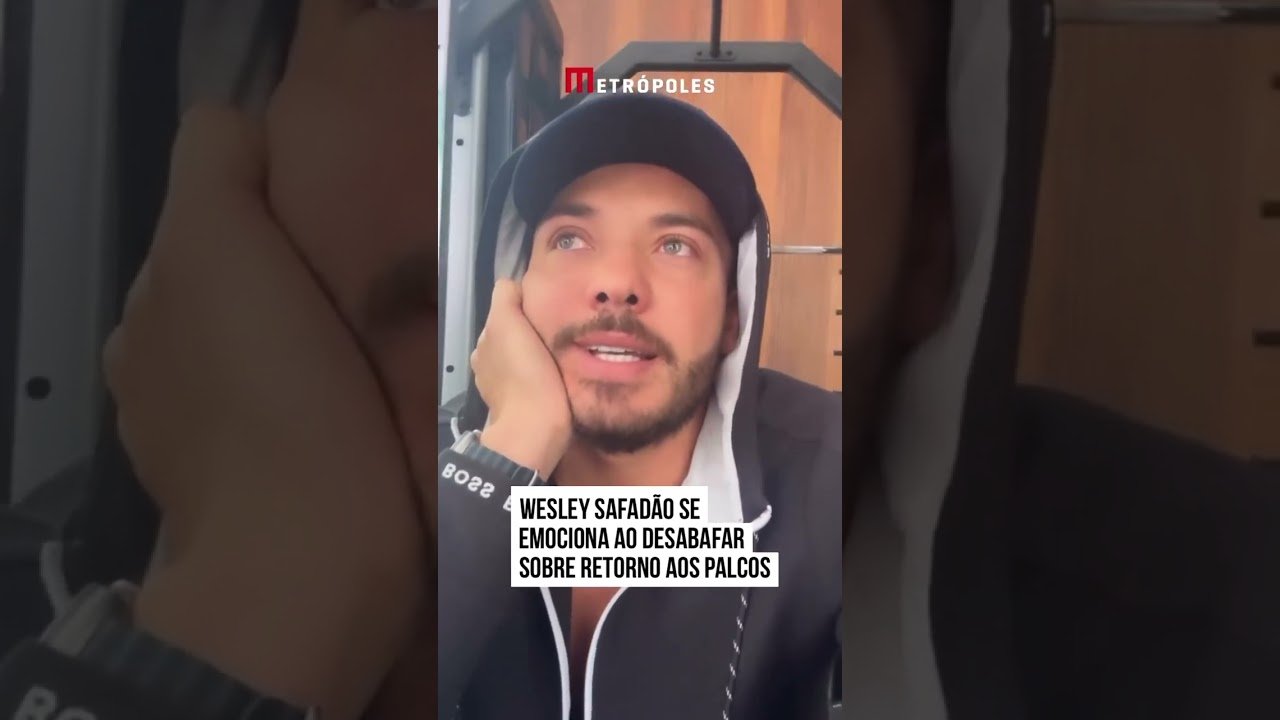 Wesley Safadão desabafa sobre show e segura choro 