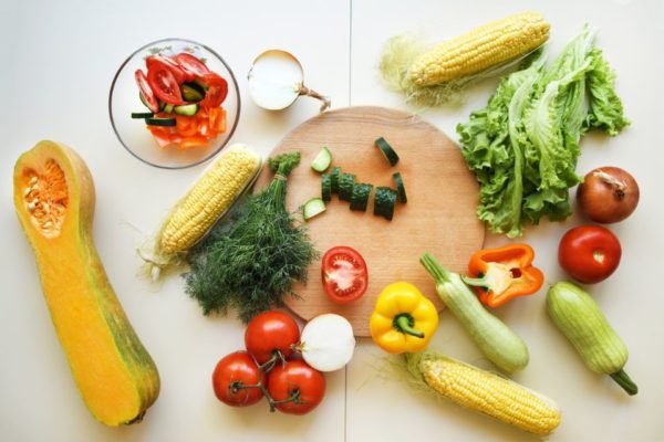 legumes e verduras coloridos