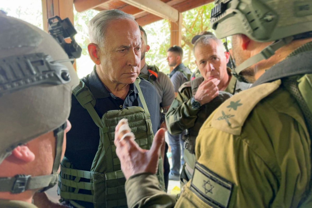 Sem mais futuro, Benjamin Netanyahu tenta tirar o seu da reta