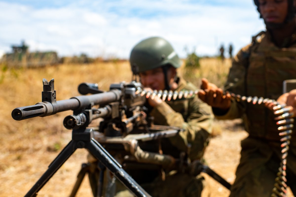 A Arma do Sniper do Rio de Janeiro 