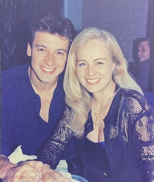 Angélica e Rodrigo Faro em foto antiga - Metrópoles