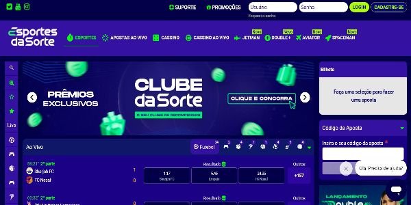 Promo code Esportes da Sorte: consiga até R$10 em freebet