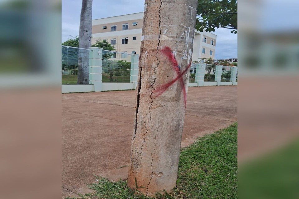 Postes em péssima qualidade no Jardins Mangueiral