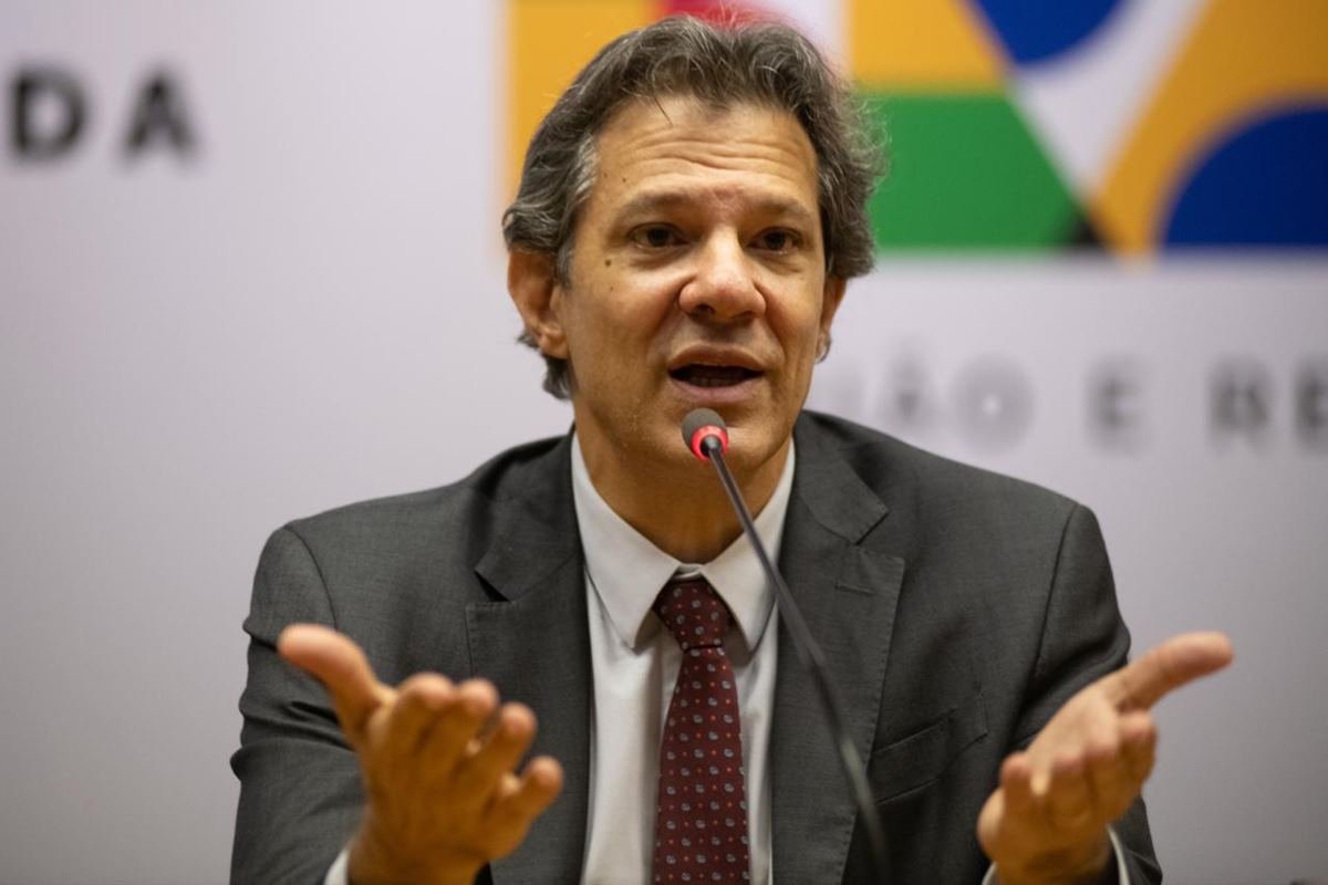 O ministro da Fazenda Fernando Haddad reoneração - Metrópoles