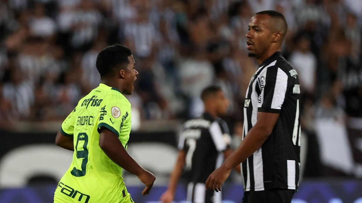 Com empate do Palmeiras, Botafogo nem precisa entrar em campo para