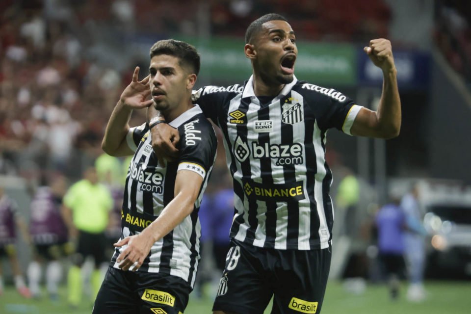 Santos faz grande atuação no gol do Flamengo contra o São Paulo e