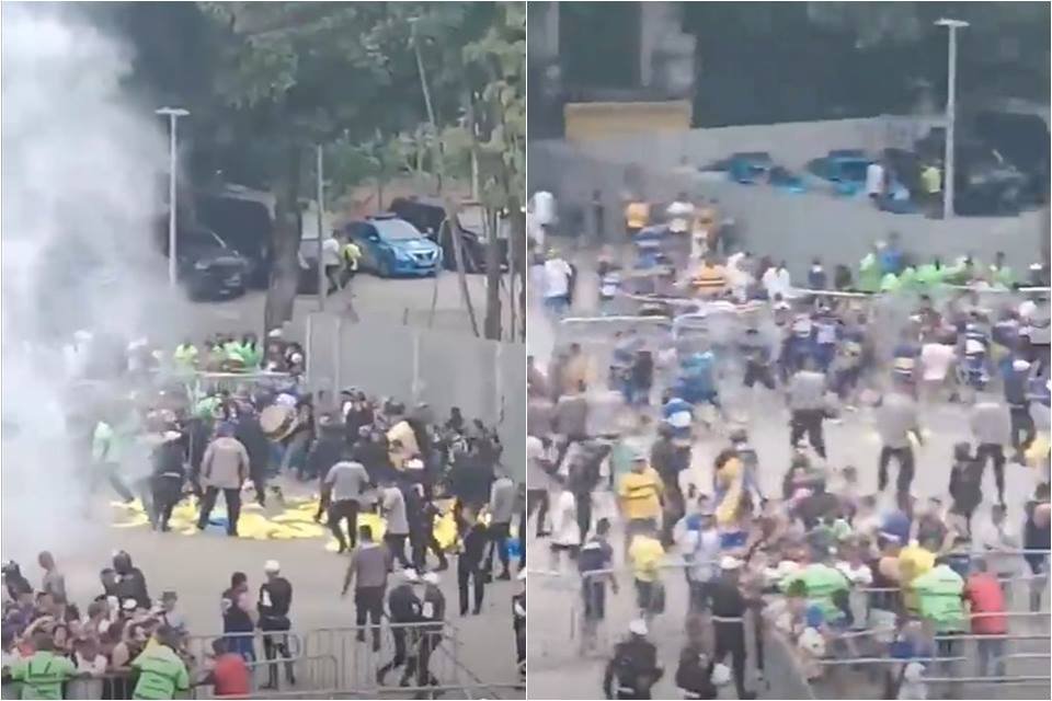 Torcida do Boca fica de fora por ingressos falsos; Polícia reage