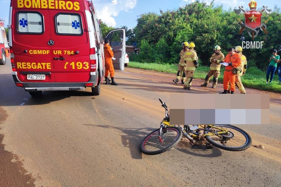 Ciclista de 47 anos morre após ser atropelado no Gama